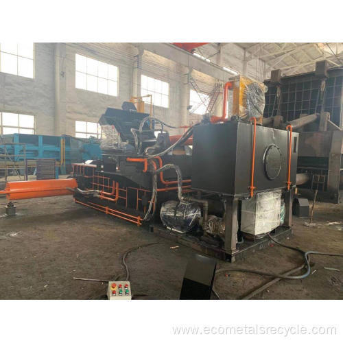 Hydraulic Waste Metal Scrapped Car Turn-out Baling Press